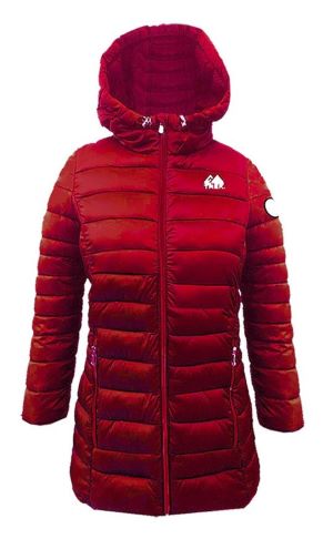 Northen Trek Women's hoody puffed long jacket