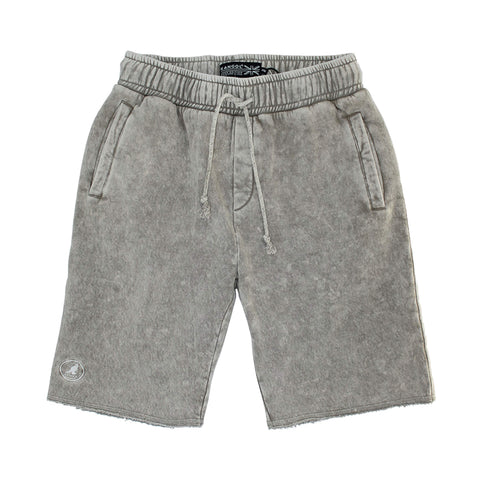 Kangol Acid Wash EMB Shorts - Fashion Hub Club