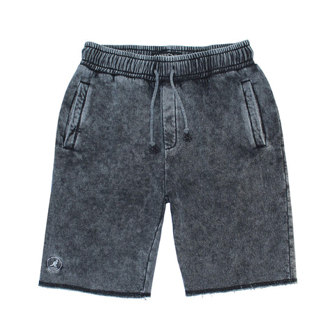 Kangol Acid Wash EMB Shorts - Fashion Hub Club