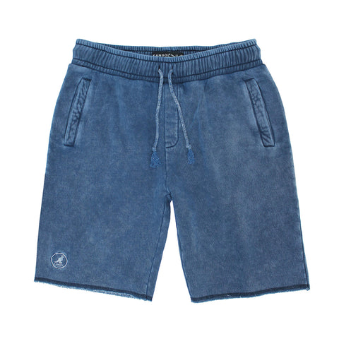 Kangol Acid Wash EMB Shorts - Fashion Hub Club