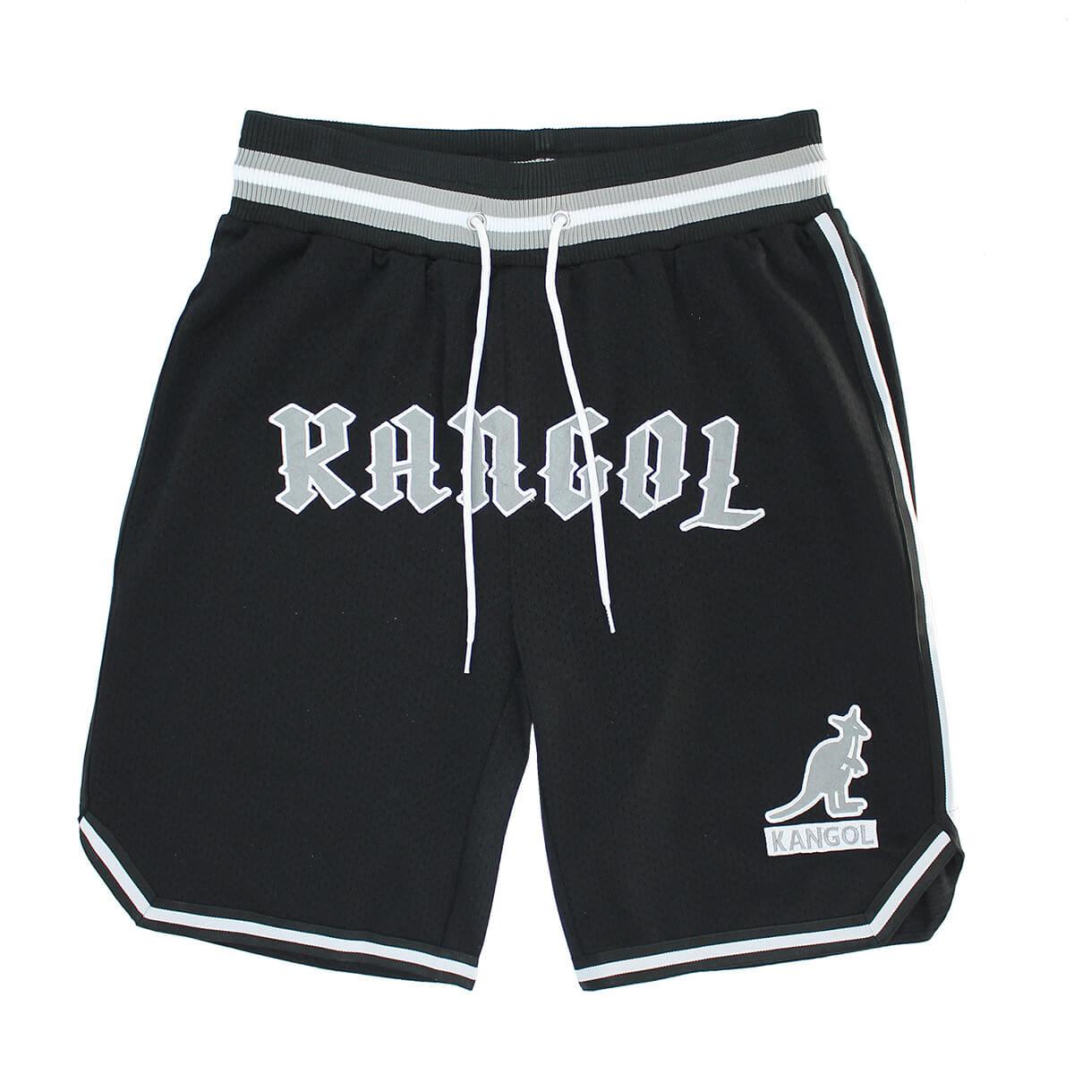 Kangol Black Basketball Shorts Black XXL