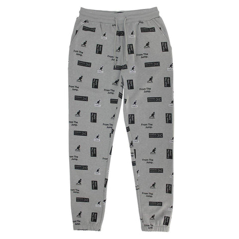 Kangol Logo P All Over Print Jogger - Fashion Hub Club