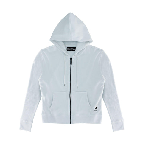 Kangol Women's Waffle Full Zip Hoodie - Fashion Hub Club